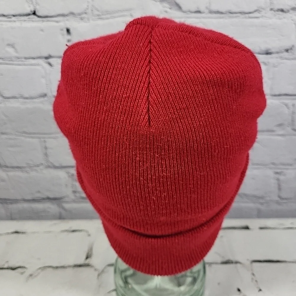 Neff Hat Unisex Red Beanie‎ Stretch Knit Roll-Up Warm Winter Ski Cap